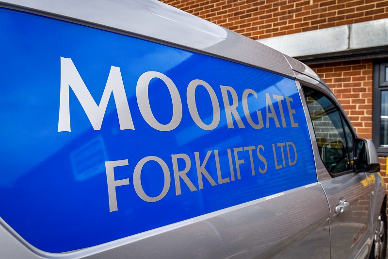 moorgate forklifts van