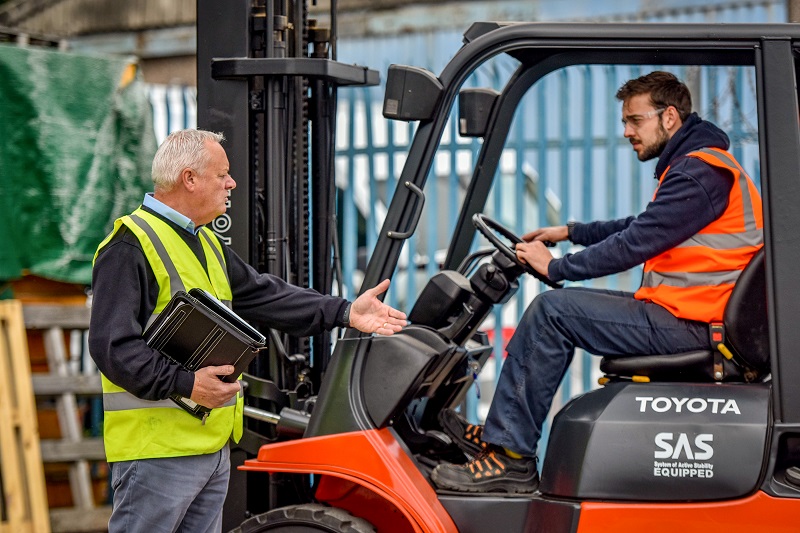 forklift driver training